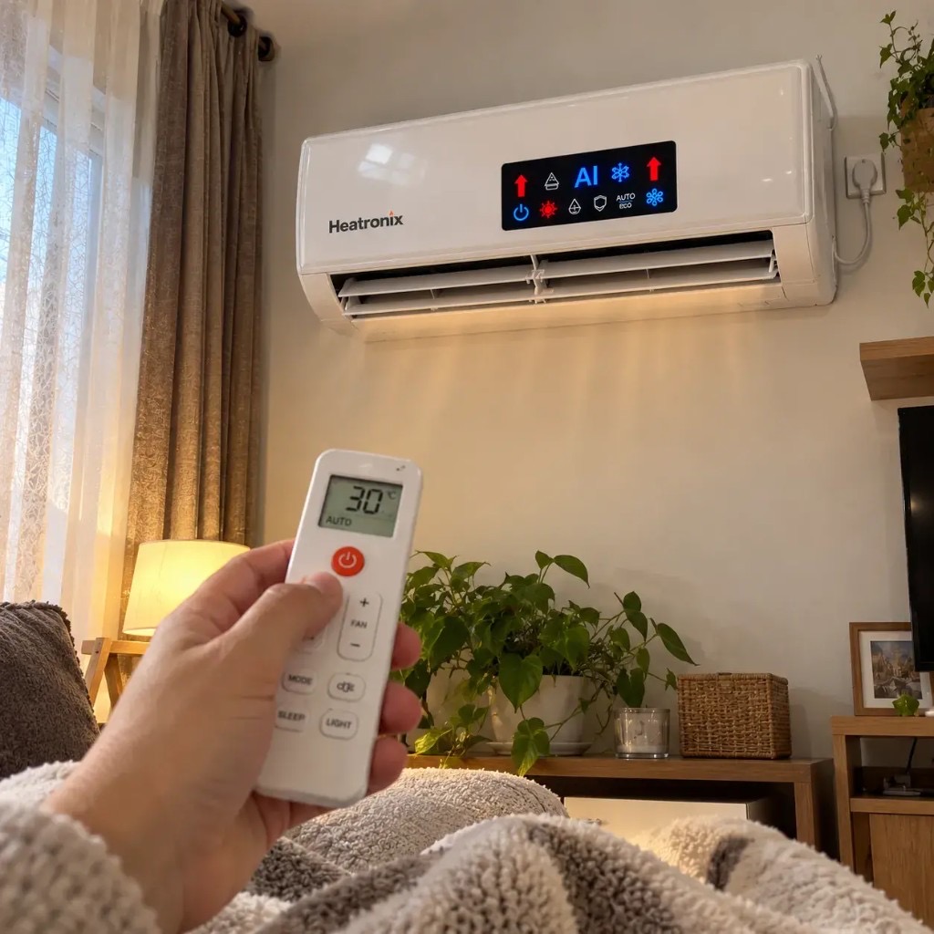 Heatronix über Ladentür
