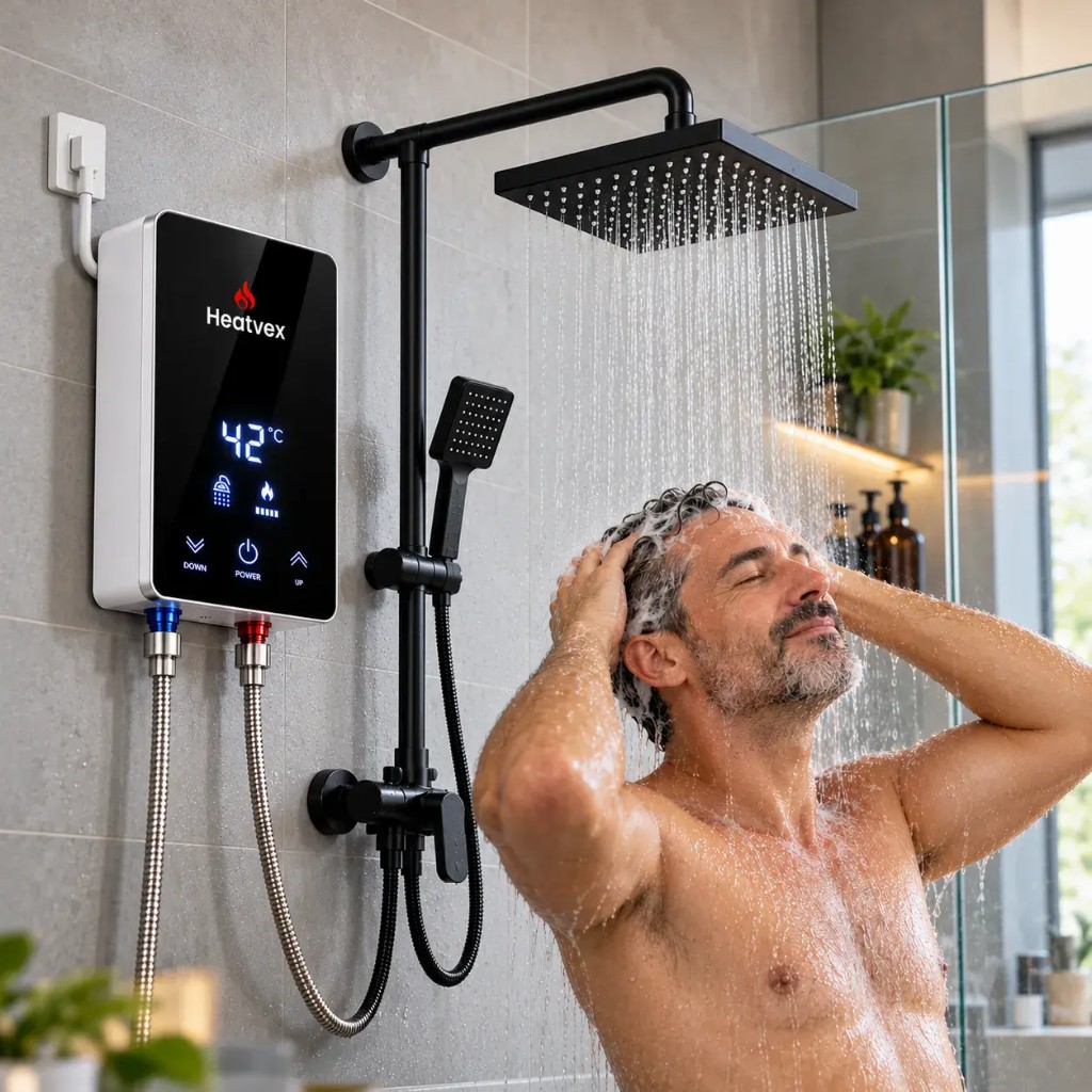 Heatvex easy wall-mount installation in minutes