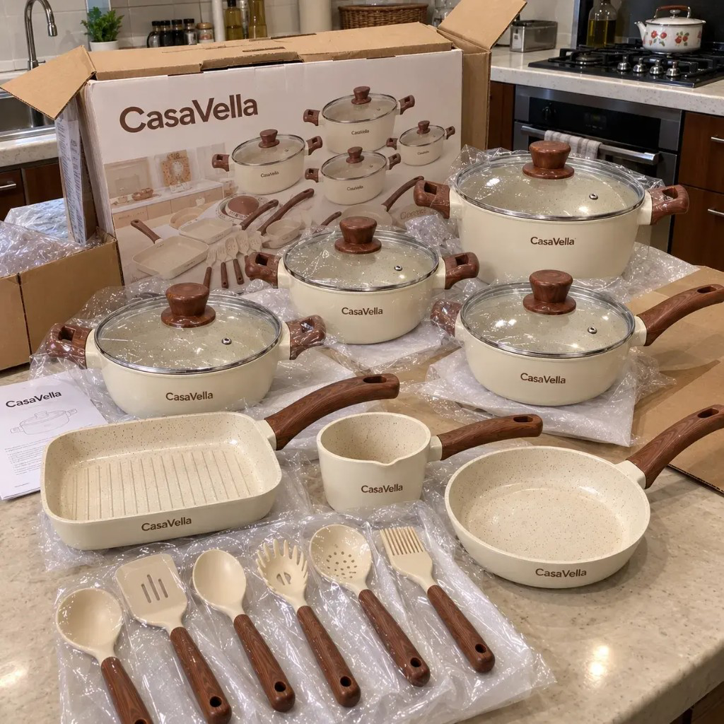 Komplettes CasaVella-Set mit Originalverpackung