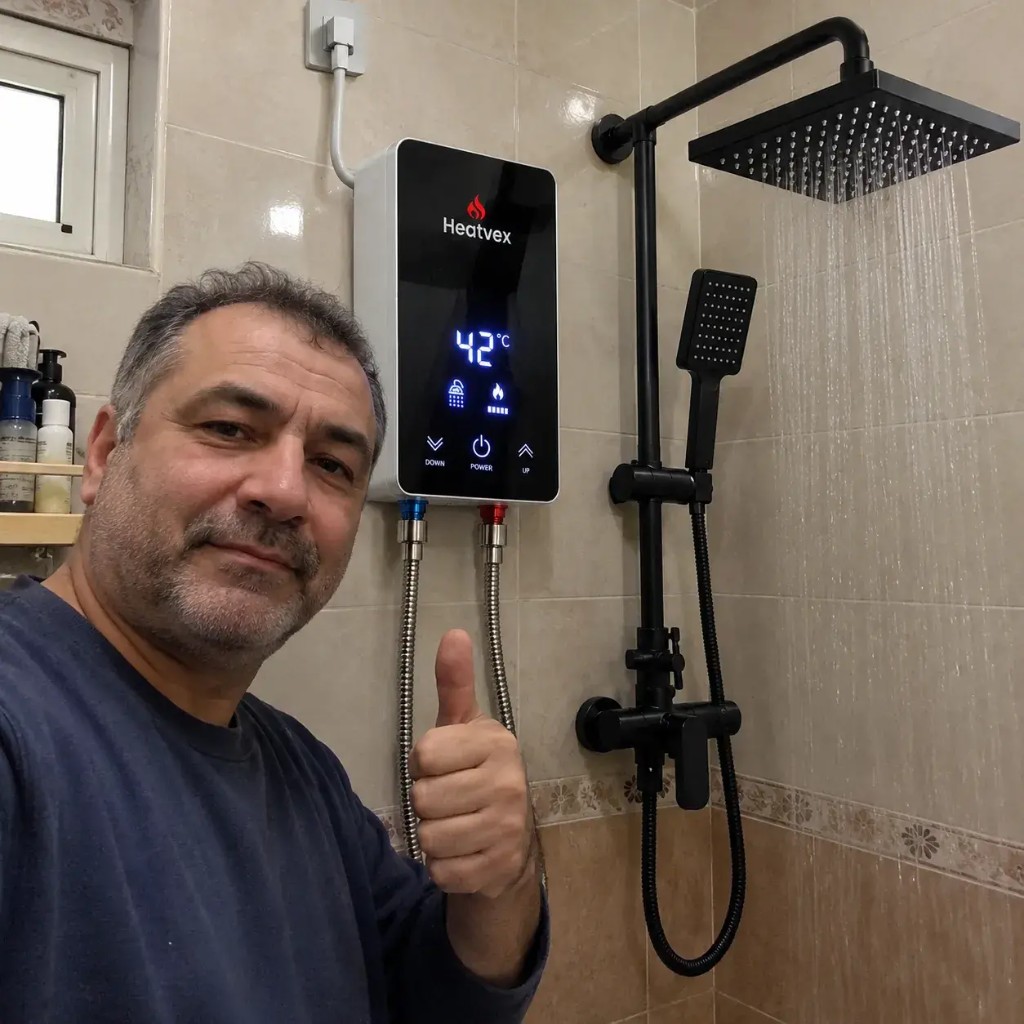 Klient Heatvex™ z gorącą wodą od razu